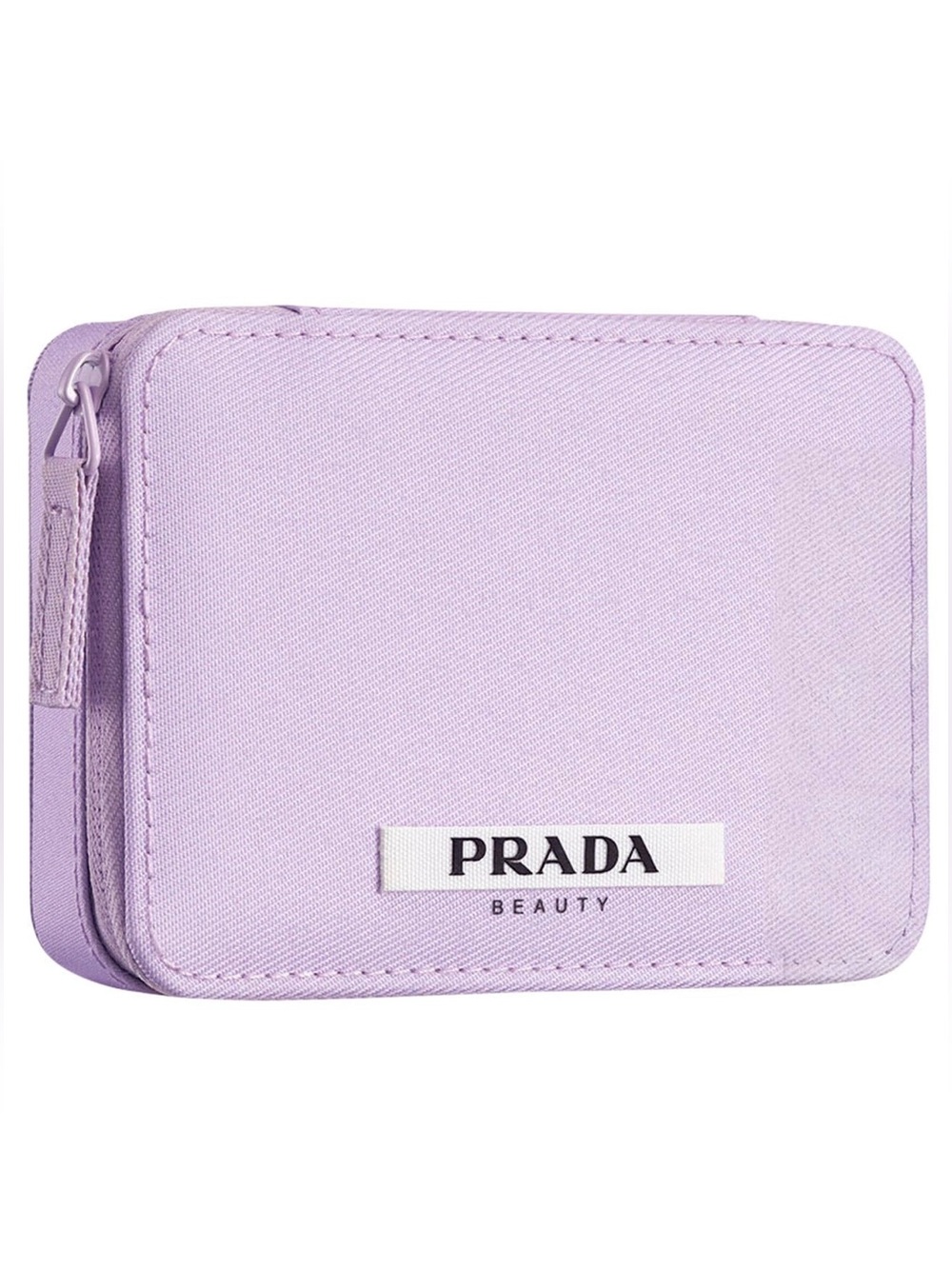 Prada Beauty Lavender Purple Vanity Zip Case (Fits Credit Cards & Lipsticks)